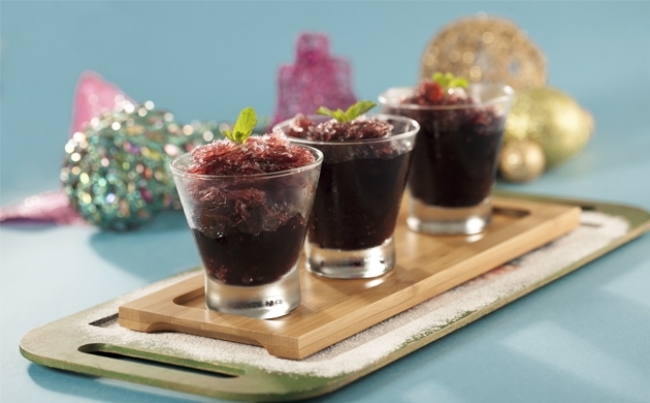 Granizado de vino